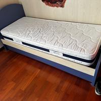 Letto singolo con letto a scomparsa