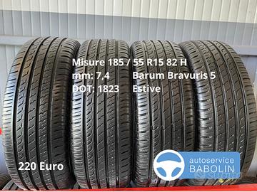 Gomme Estive Seminuove 185 / 55 R15 82 H