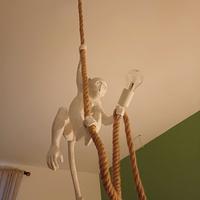 2 lampade scimmie stile Seletti