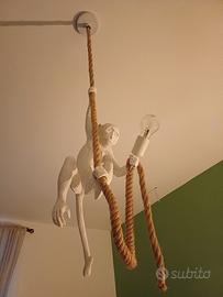 2 lampade scimmie stile Seletti