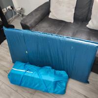 Lettino da campeggio con materasso 