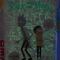 Artbook Rick and Morty Glow in the dark