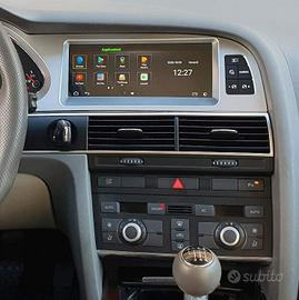 Autoradio navigatore audi a6 q7 10" carplay