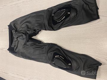 Pantaloni pelle moto Spidi