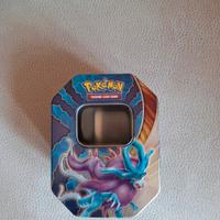 Tin Pokemon Acquecrespe vuota