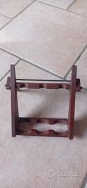 Porta pipe in legno 