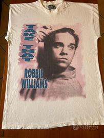 T-Shirt Maglietta Take That Robbie Williams  ‘90
