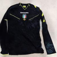 Diadora maglia divisa arbitro FIGC, M nero