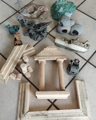 arredo per acquario 