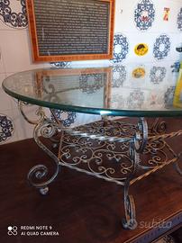 Tavolo in ferro battuto