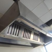 cappa professionale in acciaio