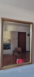 specchio stile antico con cornice 
