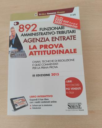 Prova attitudinale Agenzia delle Entrate