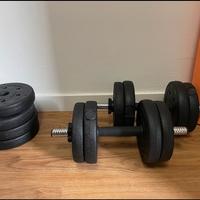 Manubri per palestra a casa 30kg