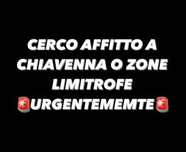 Cerco affito chiavenna o zone limitrofe