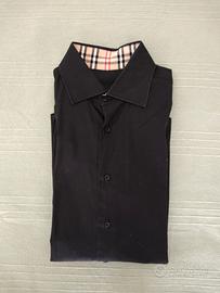 camicia nera da uomo taglia L