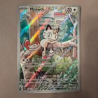 Carta pokemon Meowth #106 full art