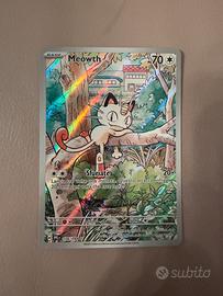 Carta pokemon Meowth #106 full art