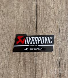Adesivo per Scarico Akrapovic  per Z900 2017-2026
