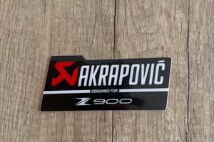 Adesivo per Scarico Akrapovic  per Z900 2017-2026