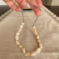 Collana in argento e pietre vintage