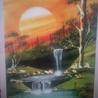 Quadro fatto con bombolette spray