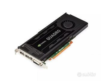  NVIDIA Quadro K4000 3GB Scheda Video PROFESSIONAL