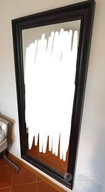 Specchio Hemnes Ikea marrone nero