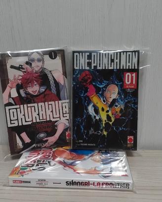 One Punch Man 1 Variant Christmas + Shangri-La Fro