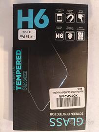 VETRO PROTETTIVO PER IPHONE 15 PRO