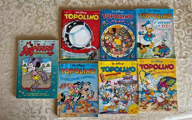 Lotto 7 Fumetti Topolino Disney Anni ’80-’90