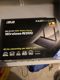 Modem/Router ASUS N300 completo