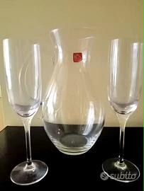 Set caraffa RCR+6 flûte