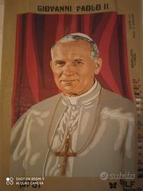 Ritratto di Papa Giovanni Paolo II da ricamare