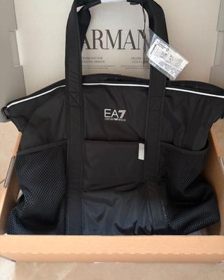 Borsa shopper in tessuto tecnico Emporio Armani