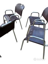 Sedie Zanotta mod. 2062 Castiglietta set da 4 +1