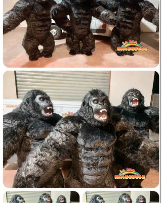 King Kong gonfiabile gorilla costume 2,6