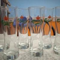 6 bicchieri di birra Carlsberg 0,4 L