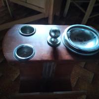 Porta riviste posacenere Design Italiano Anni'70