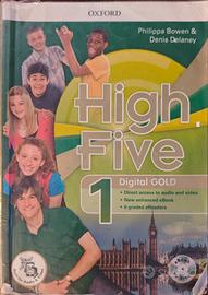 libro d'inglese "High Five" 1 e 2 