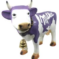 Statua Scultura Mucca Milka in Resina