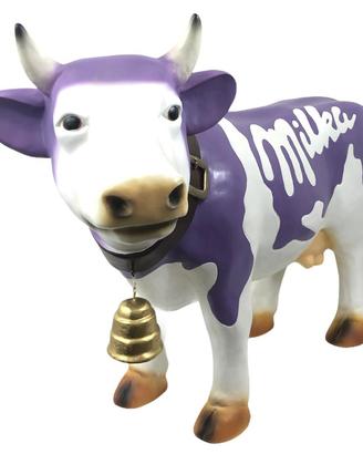 Statua Scultura Mucca Milka in Resina