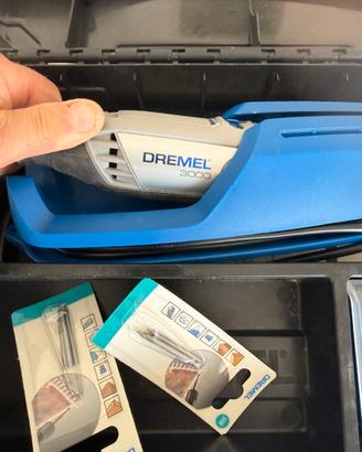 Dremel 3000 con accessori e valigetta