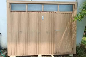 Basculante garage con porta