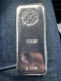 Lingotto d’argento da 1 kg Orovilla NUOVO PREZZO