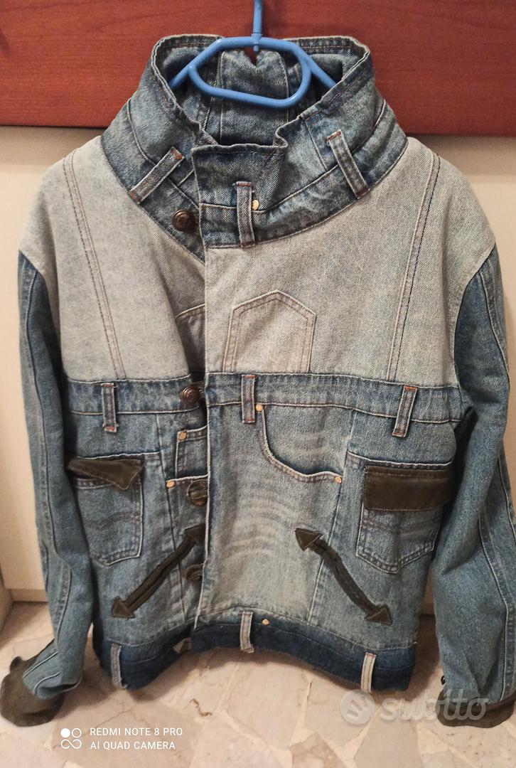 Giubbotto jeans imbottito Abbigliamento e Accessori In vendita a