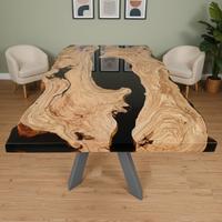 ✨ Tavoli artigianali in legno e resina ✨