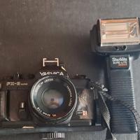 Yashica FX-3 Super e Flash STARBLITZ 2600