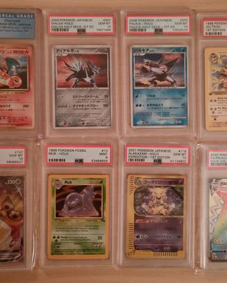 Carte Pokemon PSA e CGC