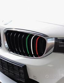 Adesivi per BMW colori bandiera italiana